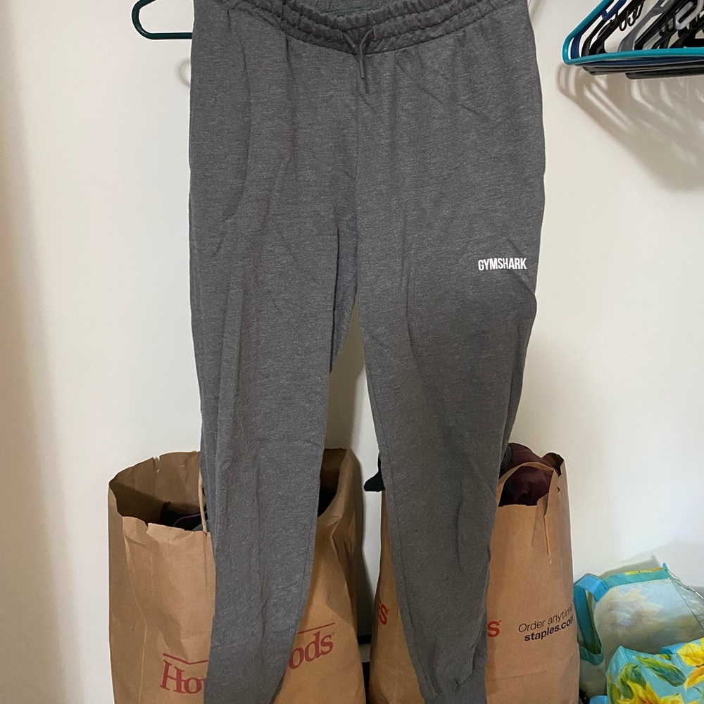XS gymshark grey joggers